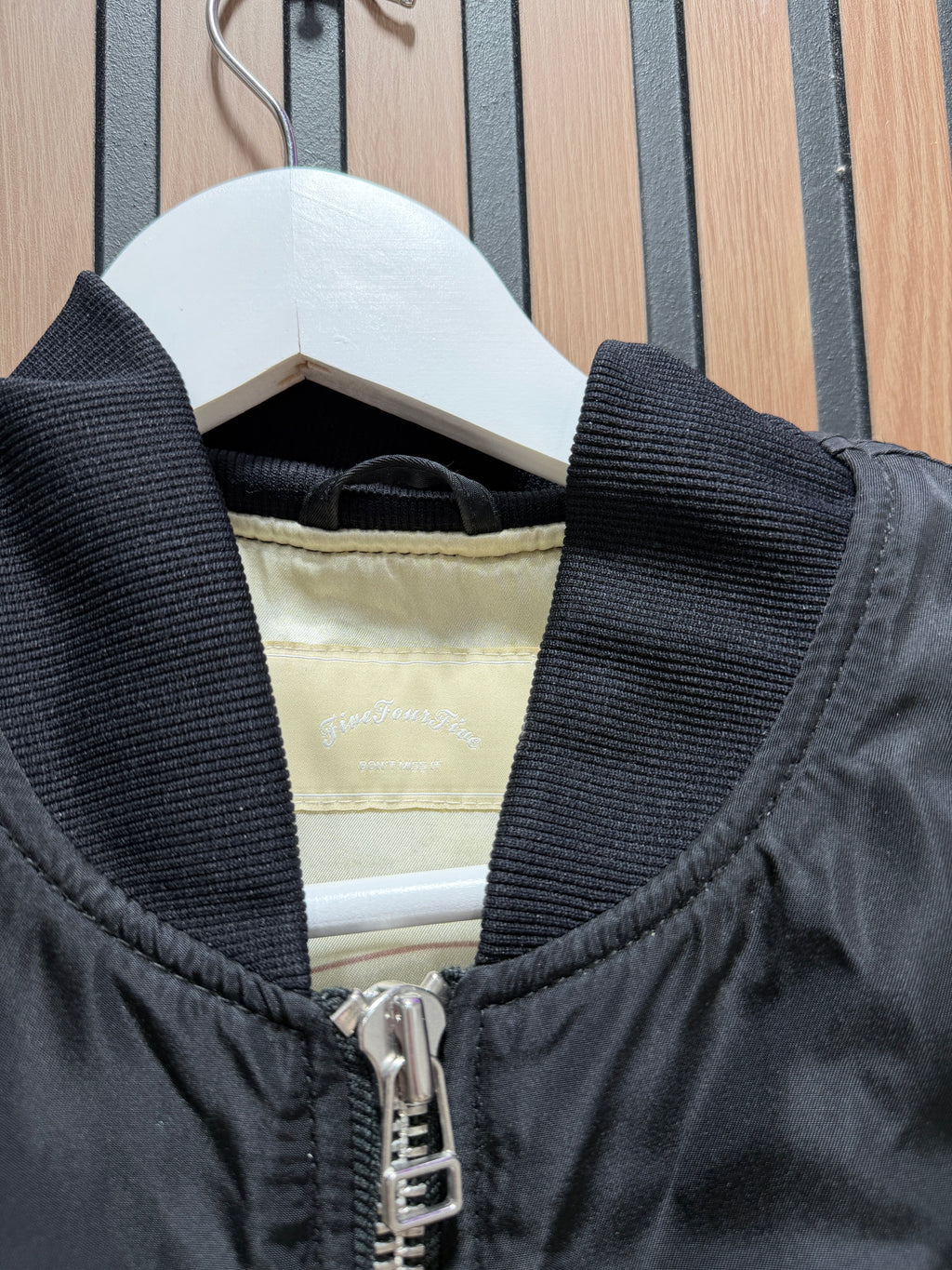 FiveFourFive Nylon Zip Vest Sz M