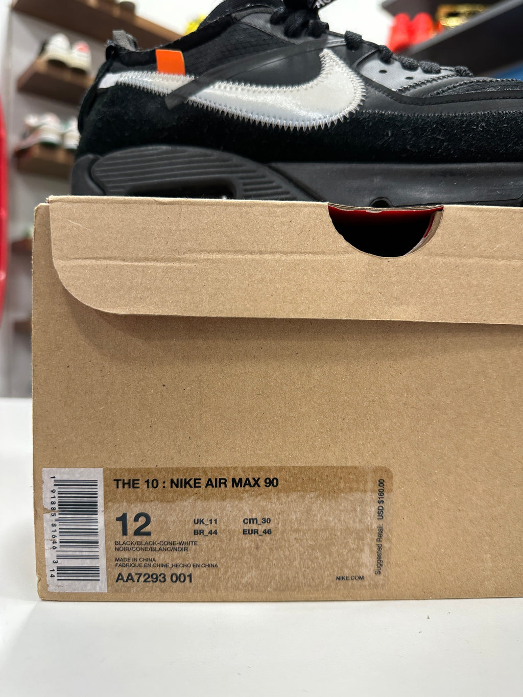 Off White Air Max 90 Sz 12