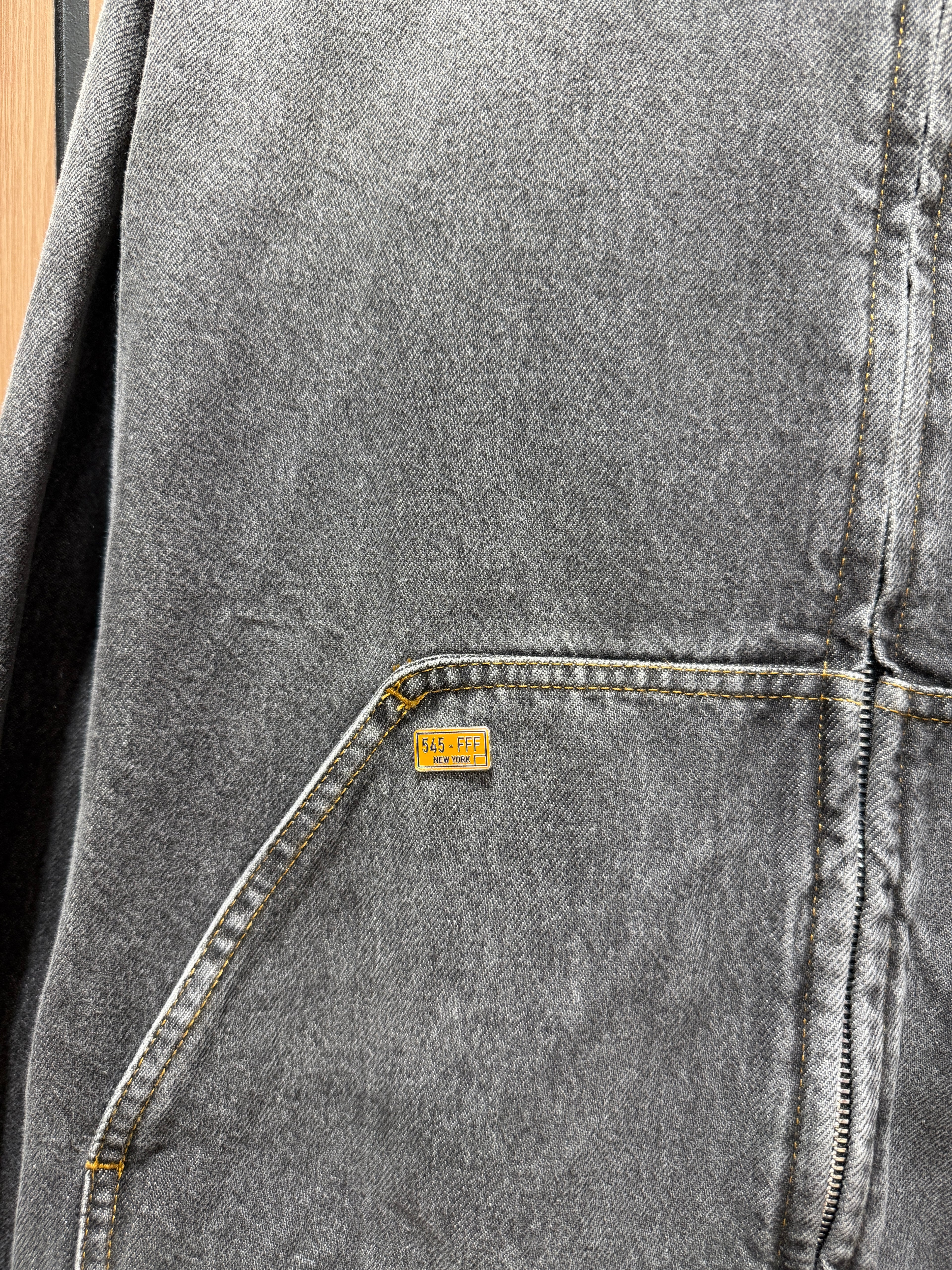 FiveFourFive Denim Zip Jacket Sz M