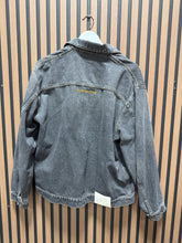 Load image into Gallery viewer, FiveFourFive Denim Zip Jacket Sz M
