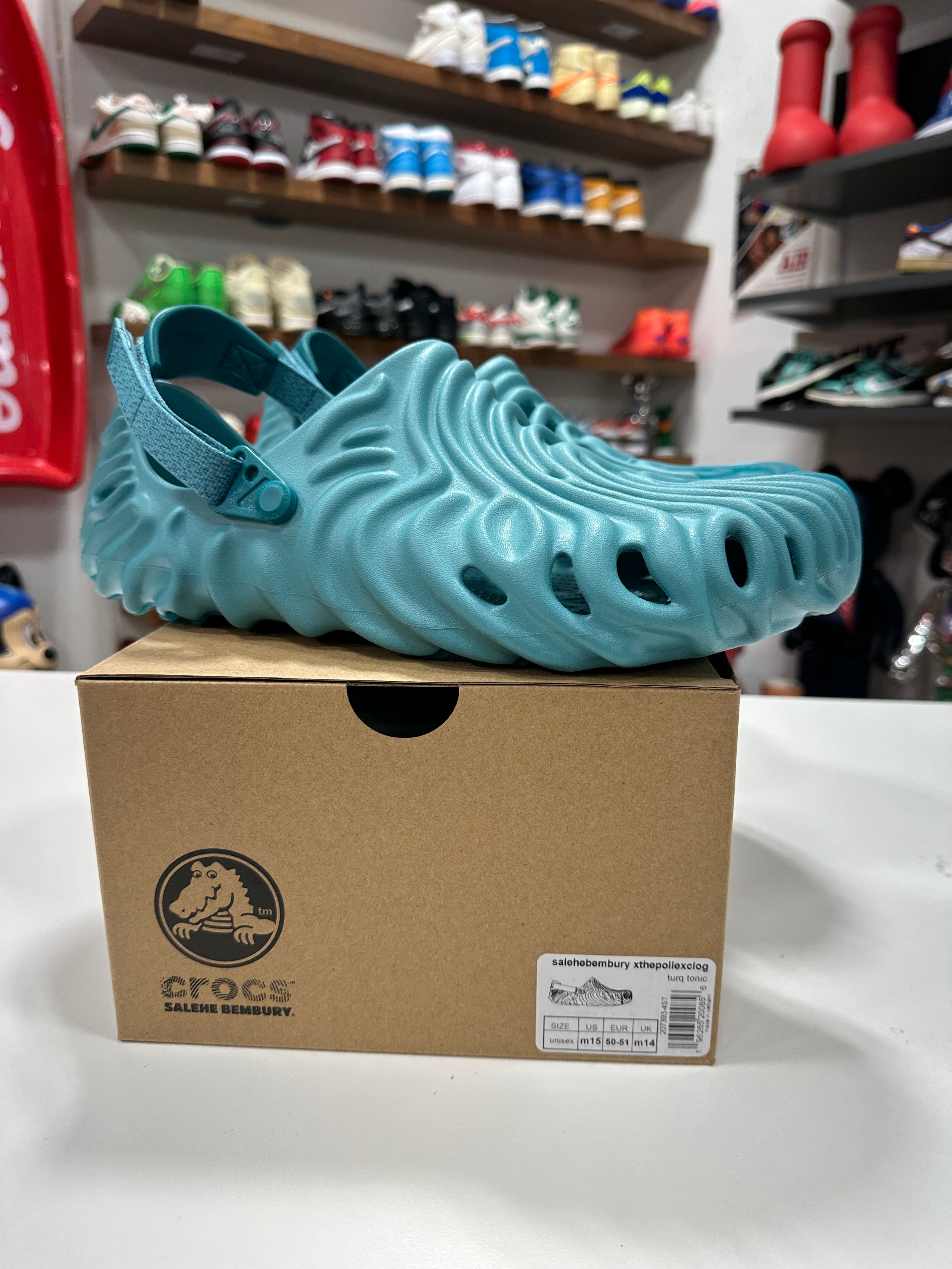 Croc Pollex Clog Salehe Bembury Tide Sz 15