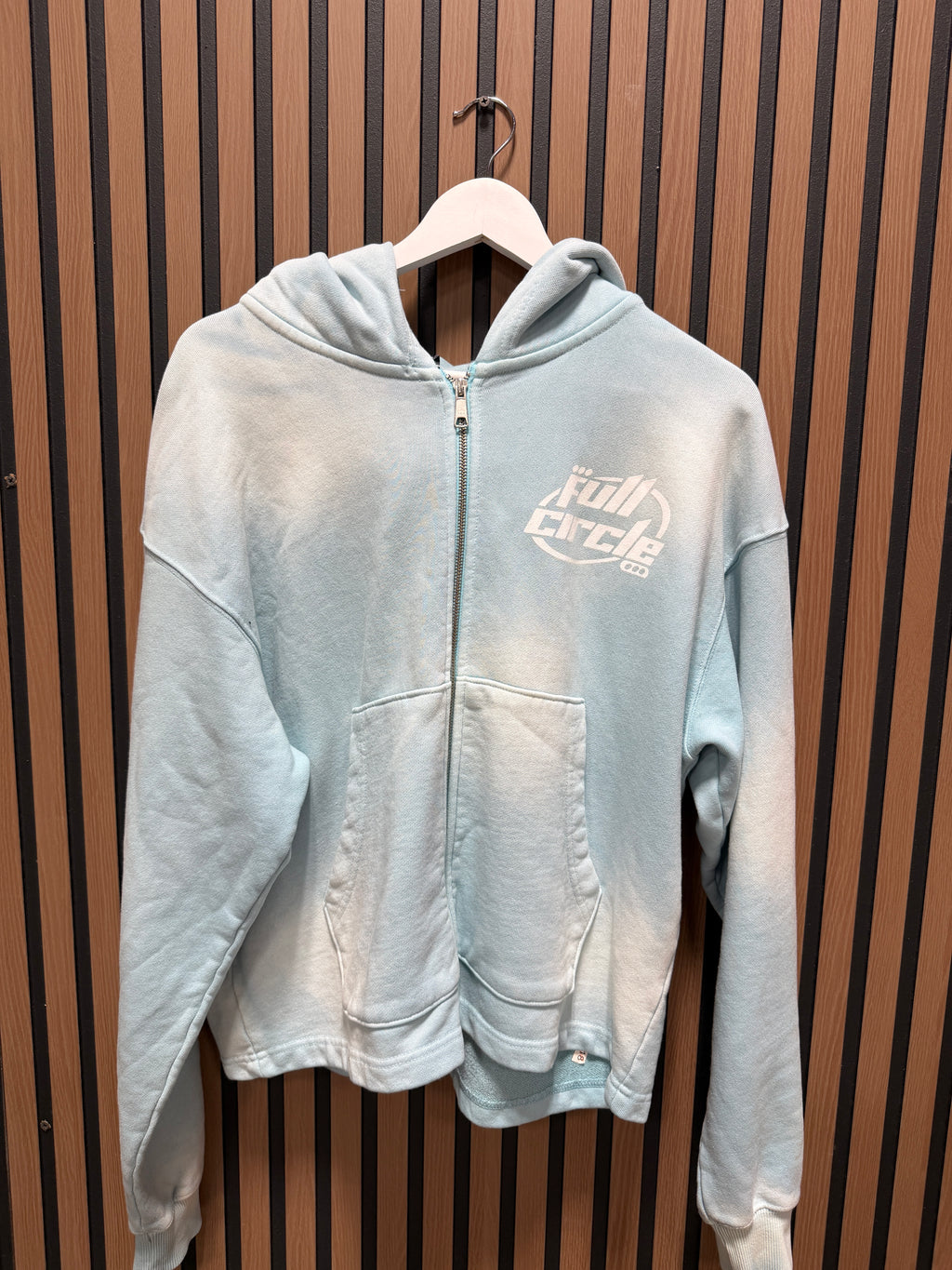 full circle ATL Zip Hoodie Sz S