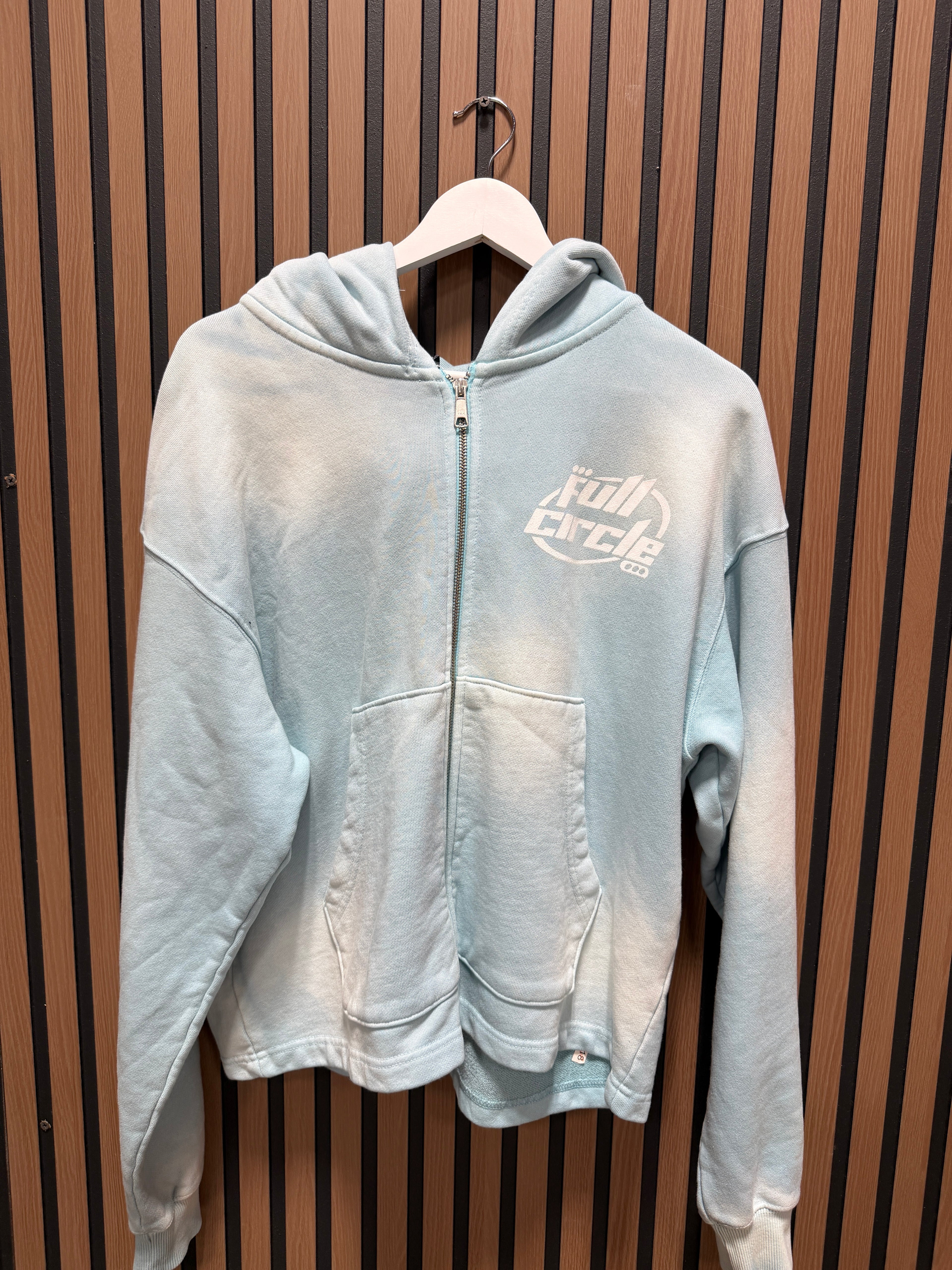 full circle ATL Zip Hoodie Sz S