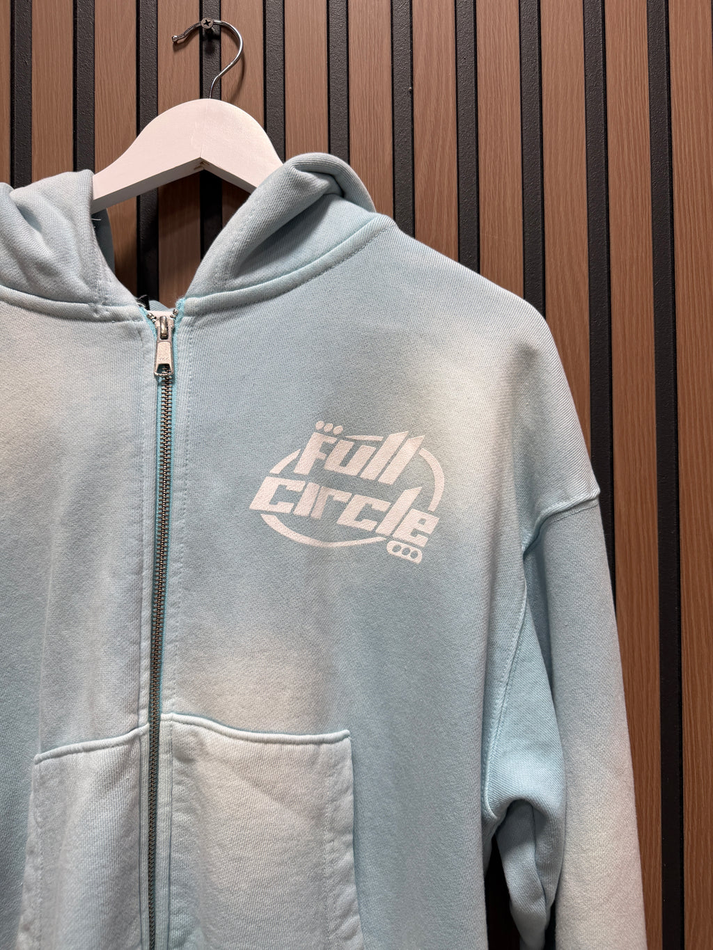 full circle ATL Zip Hoodie Sz S