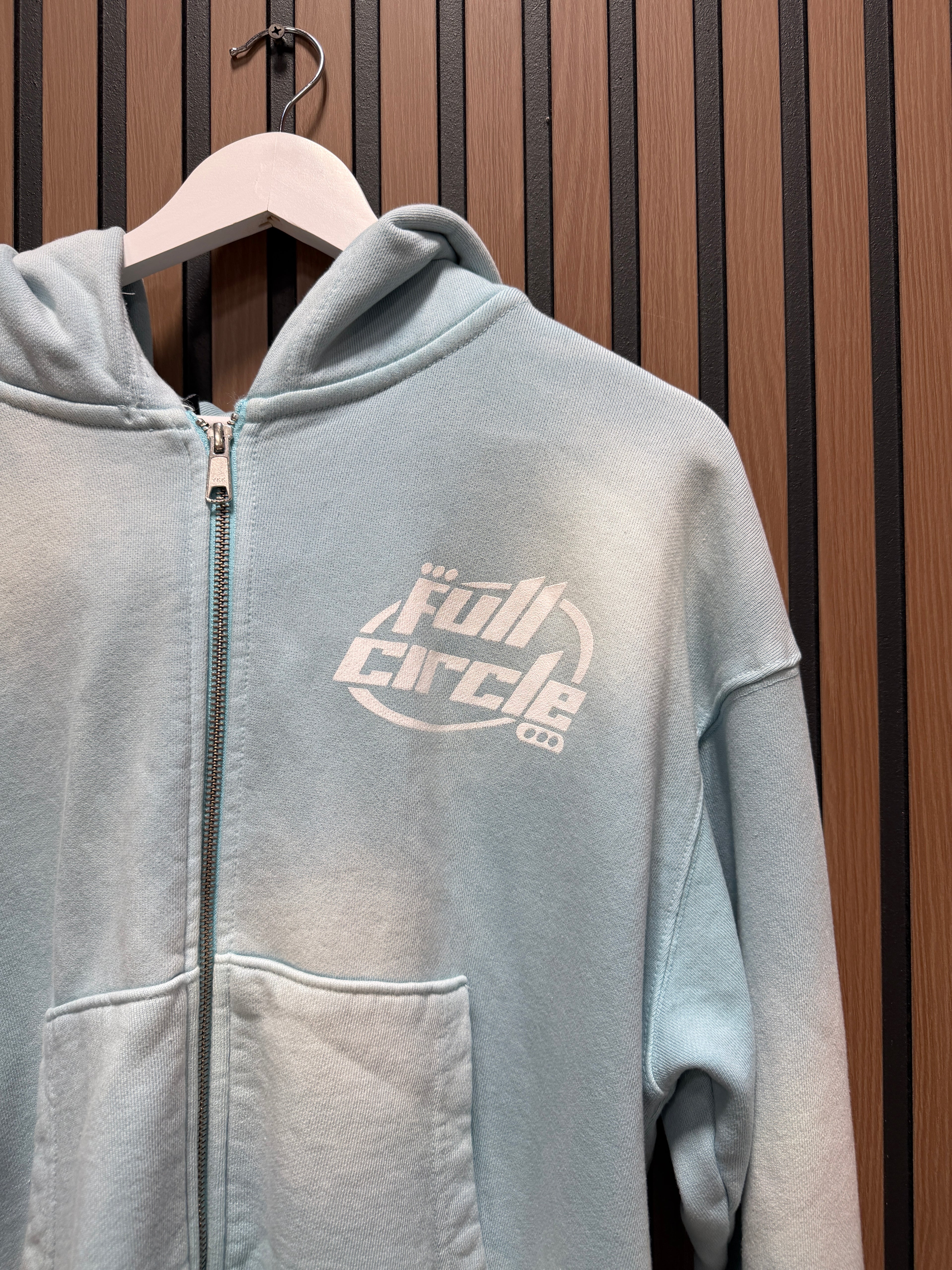 full circle ATL Zip Hoodie Sz S