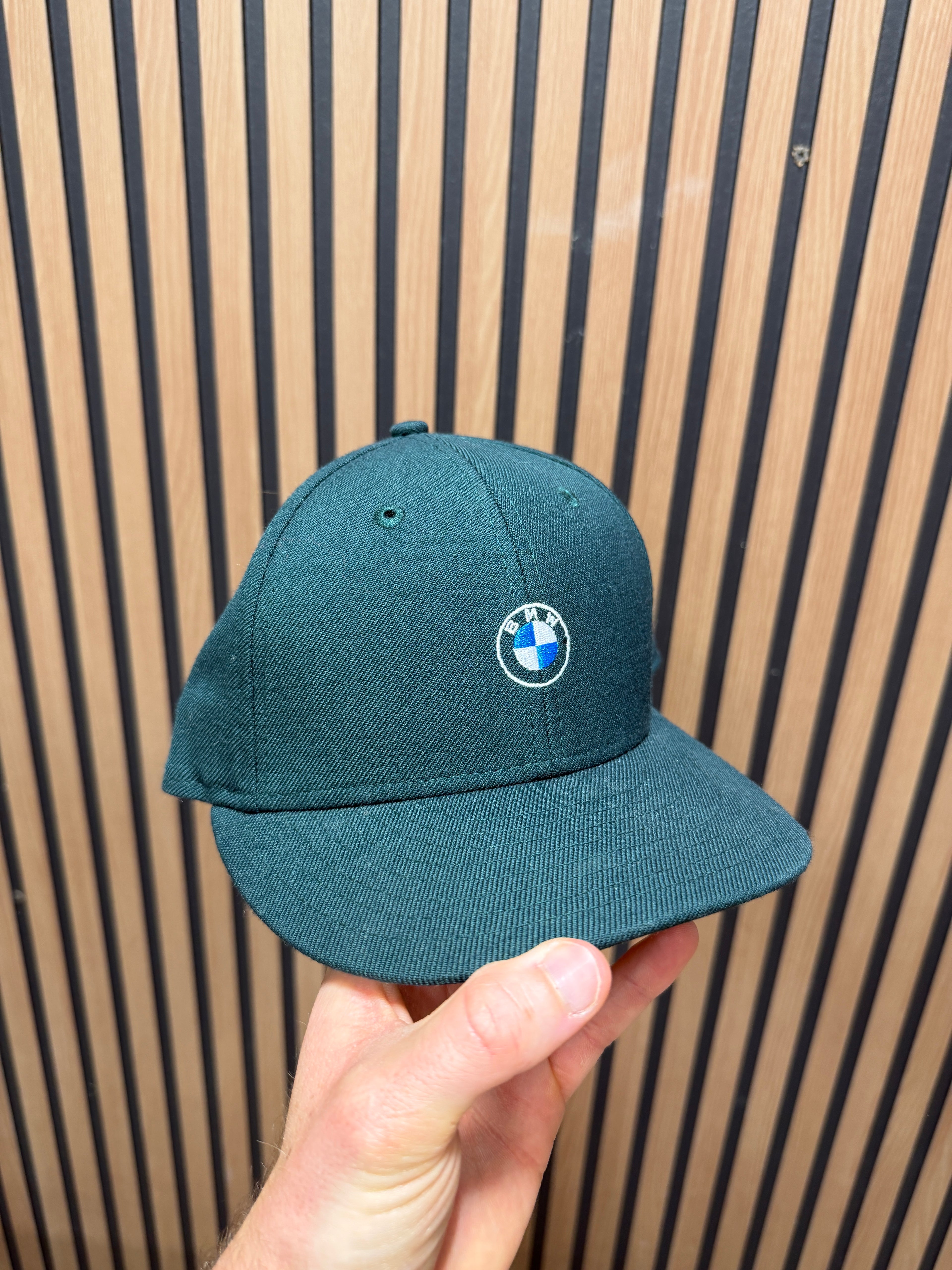 Kith Bmw New Era Cap 7 3/8 Wool Grn Mens Low Profile Dirty FiC13