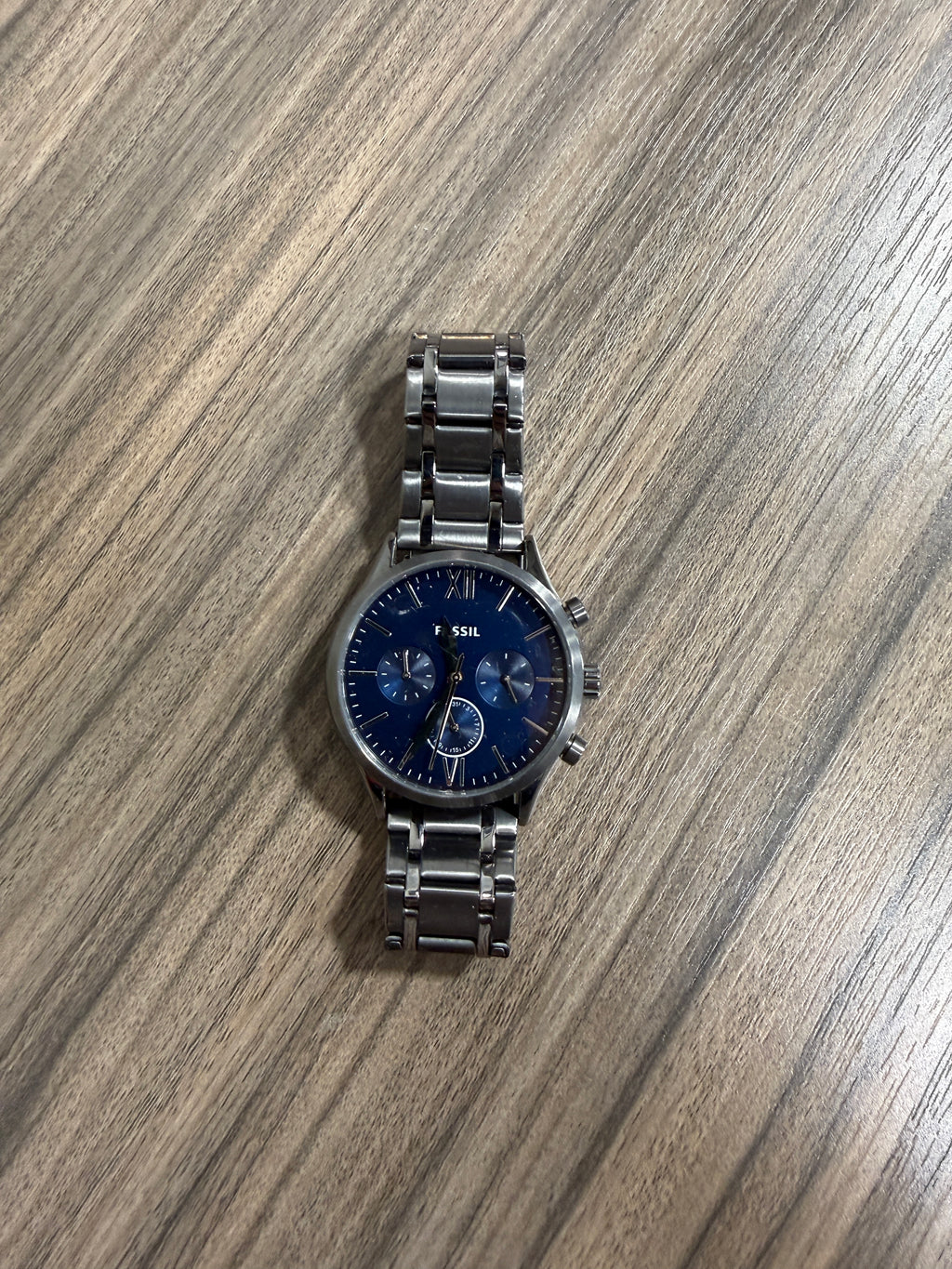Fossil Watch blue Face