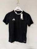 Adidas Entrada 26 Polyester T-Shirt Youth – Black/White