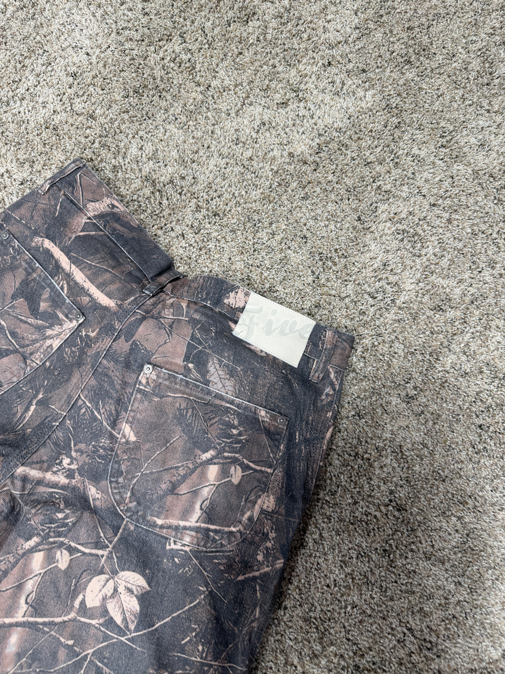 FiveFourFive Camo Carpenter Pant Sz M