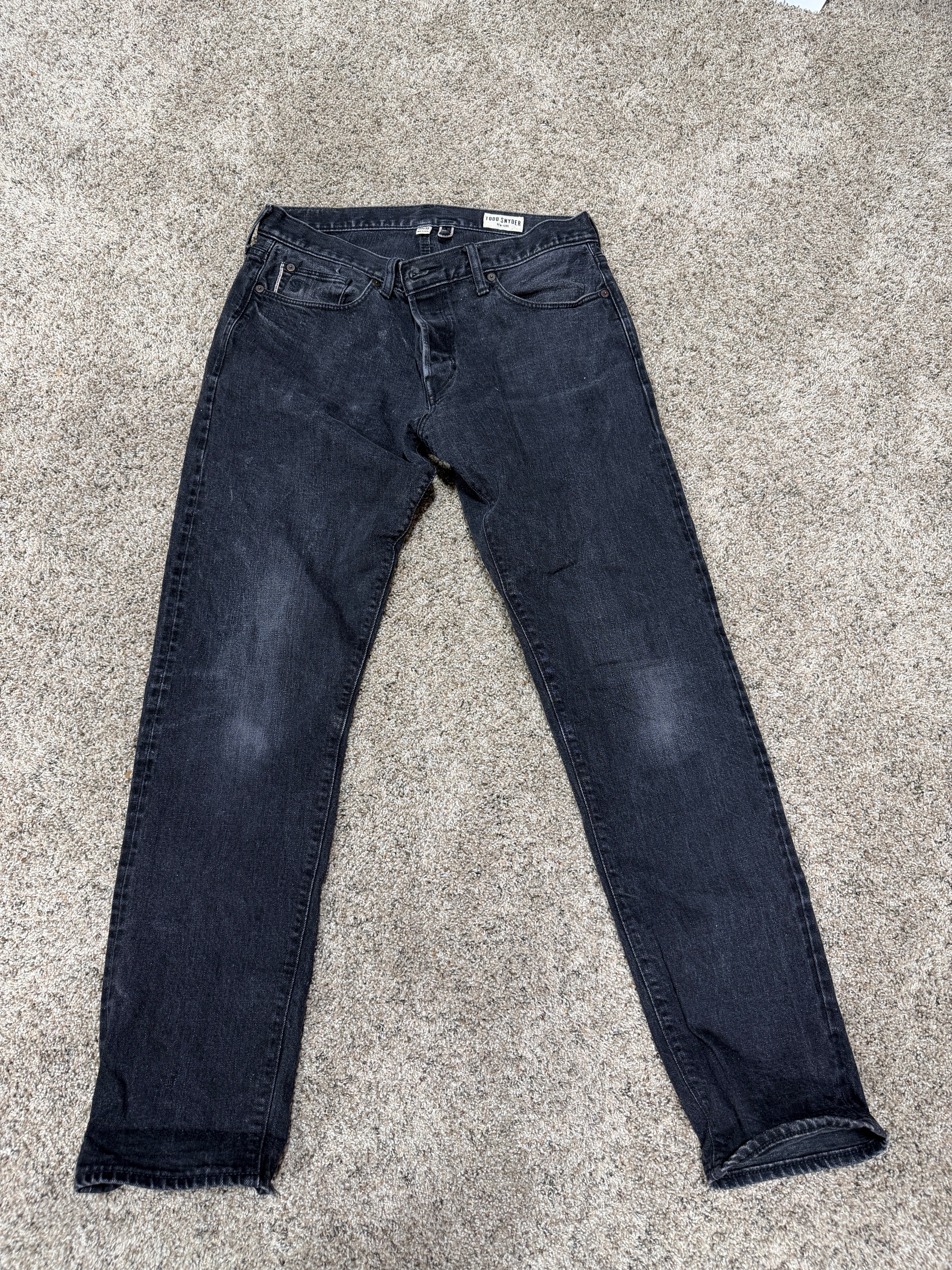 Todd Snyder New York Sz 33x32 Skinny Jeans