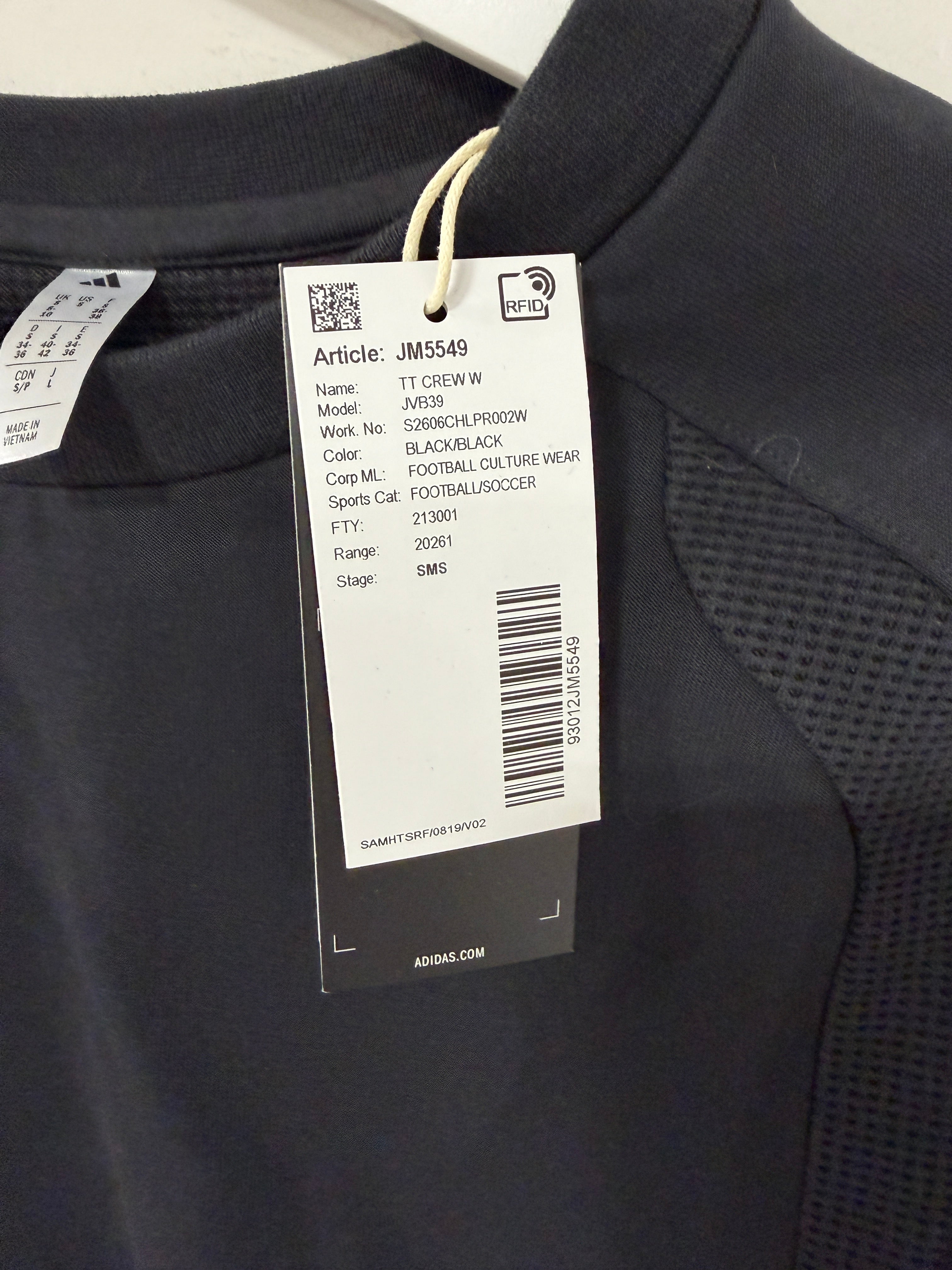 Adidas Womens tiro Travel Sweatshirt
