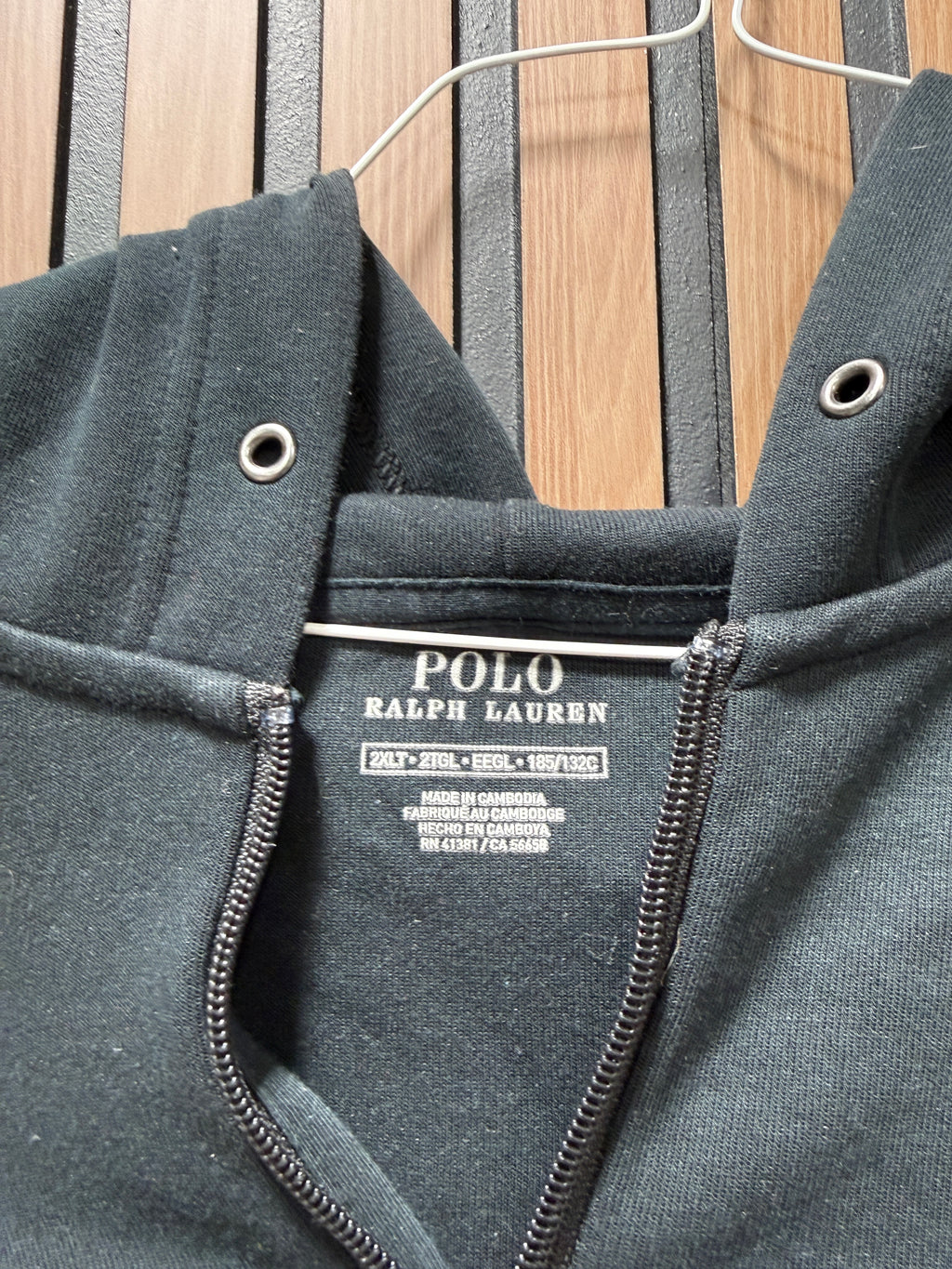 Polo Ralph Lauren Zip hoodie sz 2XL