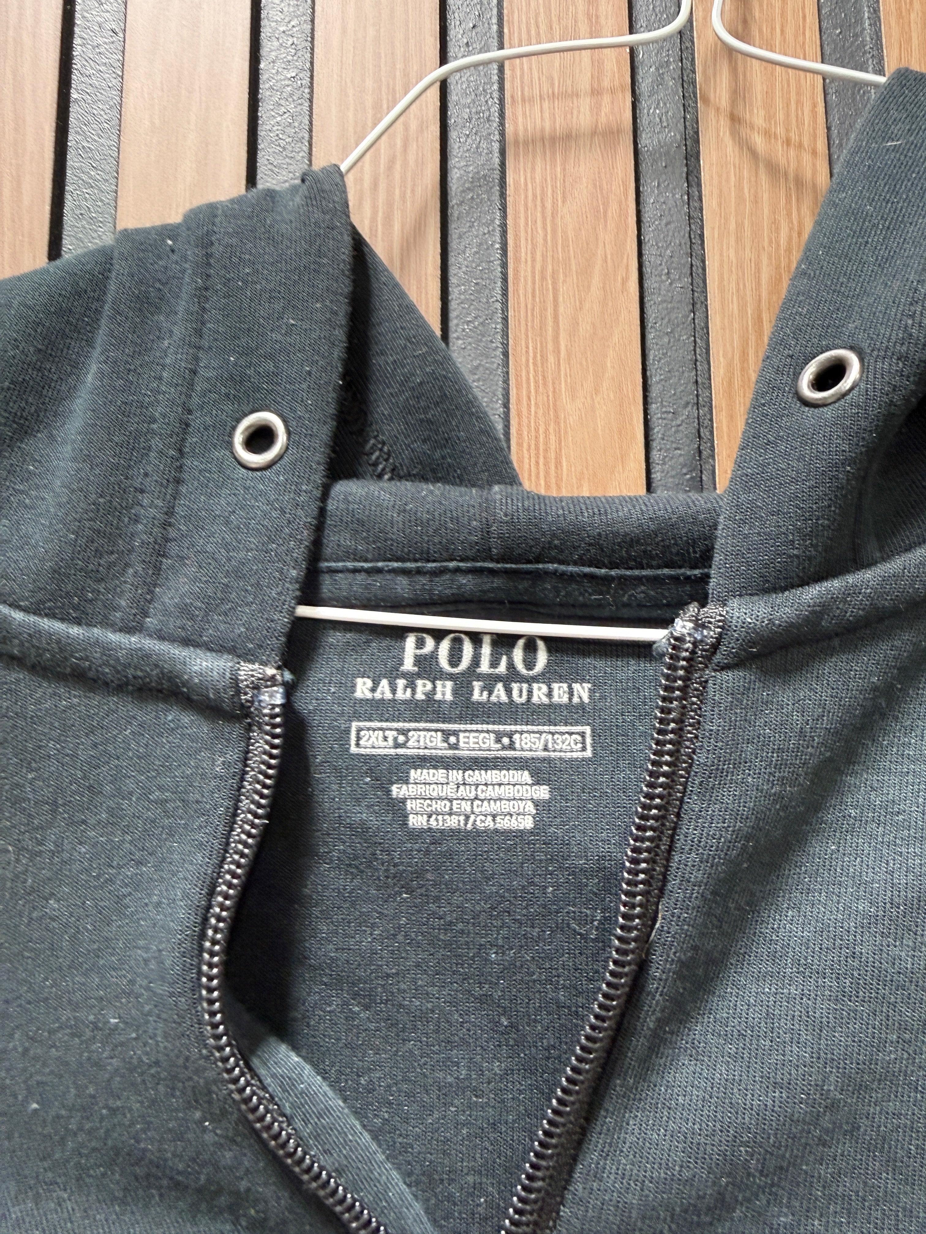 Polo Ralph Lauren Zip hoodie sz 2XL