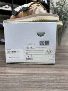SUICOKE Beige MOTO-M2ab Sandals Sz 8 Mens