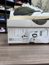 Load image into Gallery viewer, Jordan 1 Retro Low OG SP Travis Scott Medium Olive Sz 7M DAMAGED BOX
