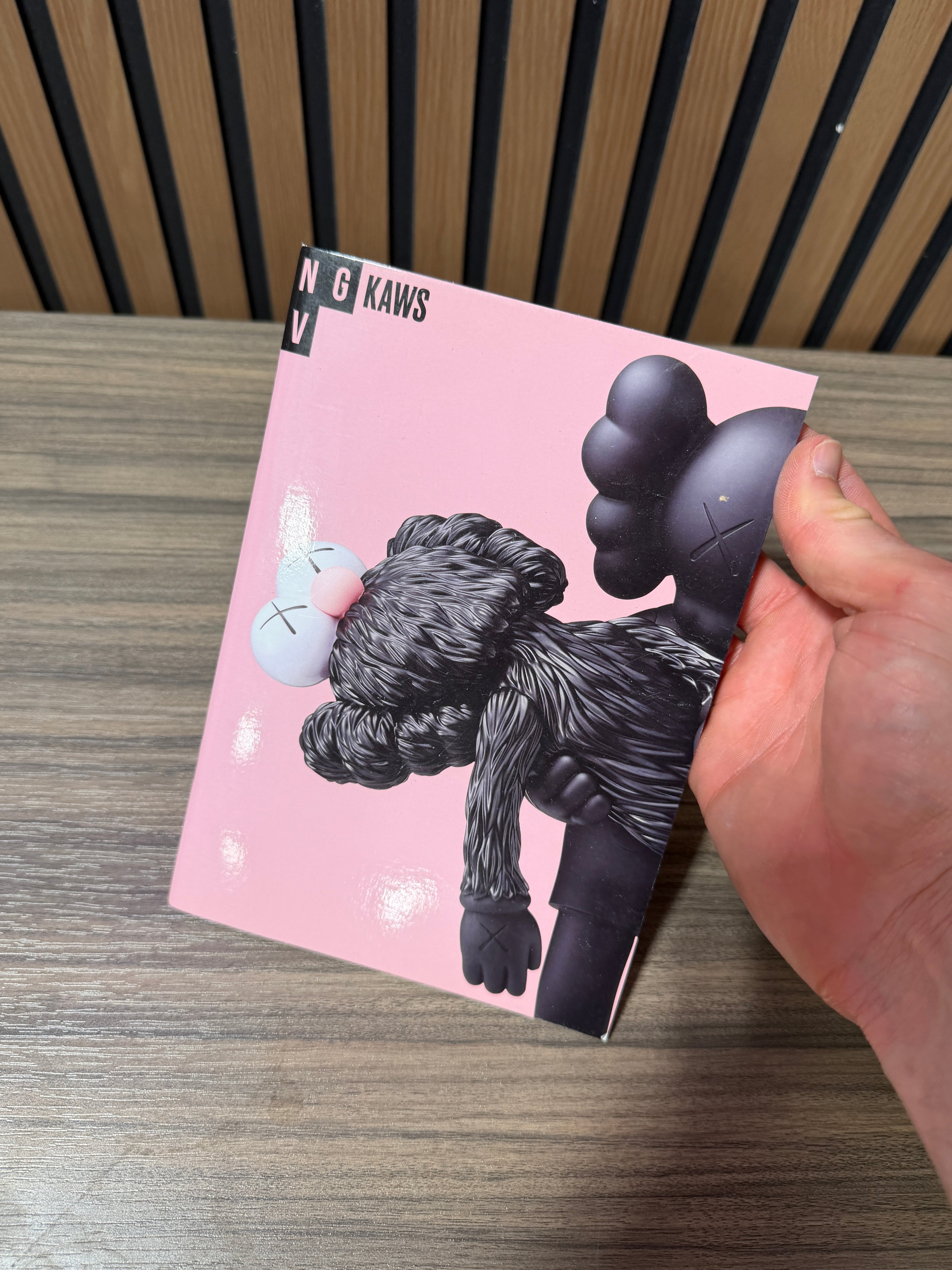 kaws gone collectable paperback notebook rare NGV collaboration