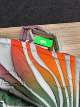 Load image into Gallery viewer, ERL Gray &amp; Orange Sunset Puffer Tote
