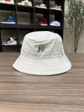 WE11DONE White Logo Bucket Hat