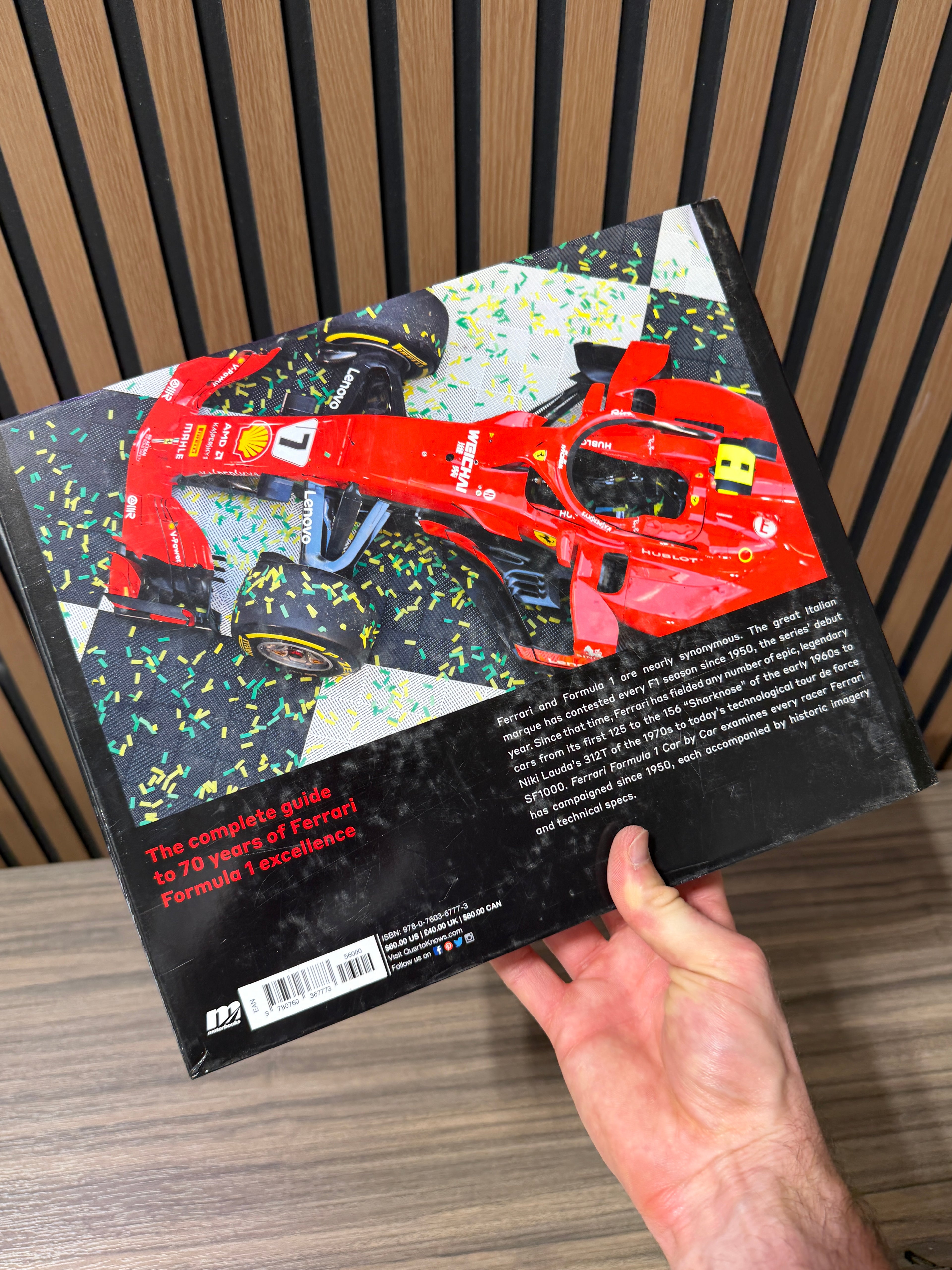 Ferrari Formula 1 Car by Car - by Stuart Codling (Hardcover)