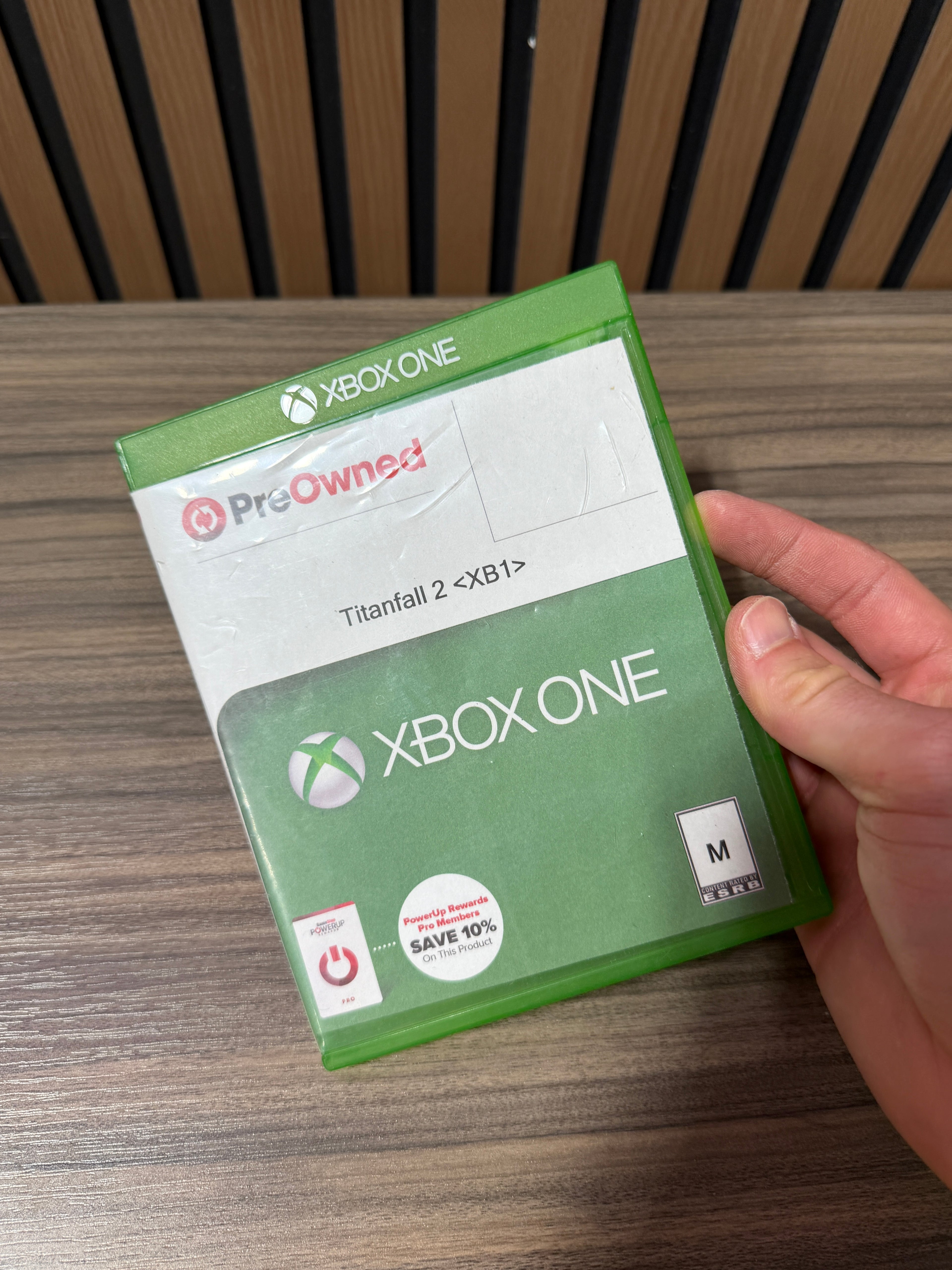 Xbox One Titanfall 2 replacement Box