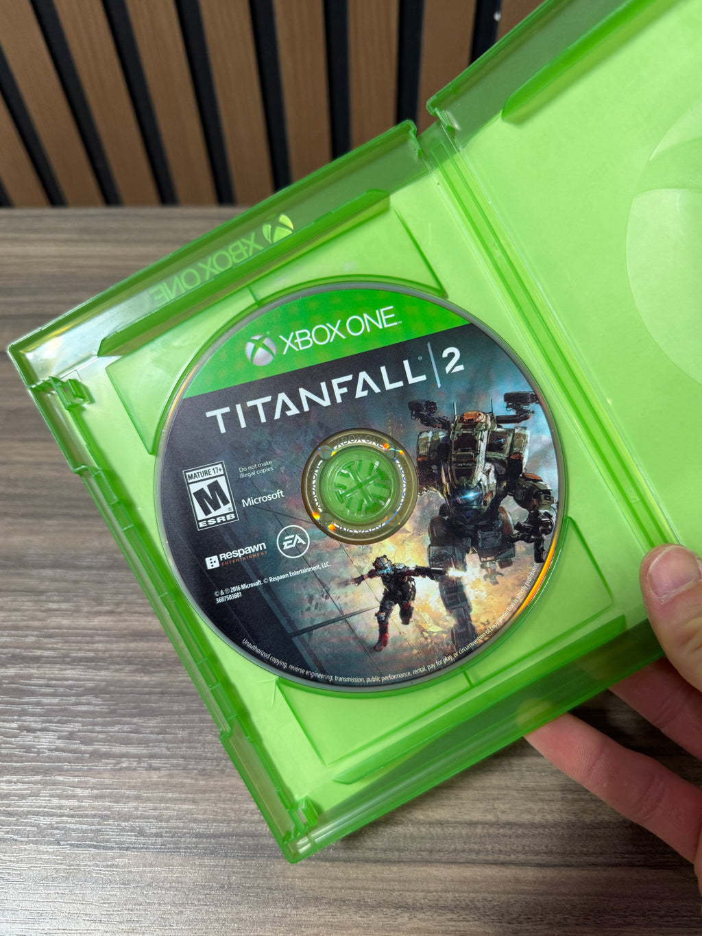 Xbox One Titanfall 2 replacement Box