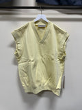 FEAR OF GOD ESSENTIALS Yellow V-Neck Vest Sz M