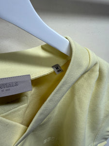 FEAR OF GOD ESSENTIALS Yellow V-Neck Vest Sz M