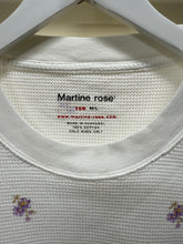 Load image into Gallery viewer, Martine Rose White Print Shirts Sz XS (FITS VERY BIG!)
