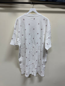 Martine Rose White Print Shirts Sz XS (FITS VERY BIG!)