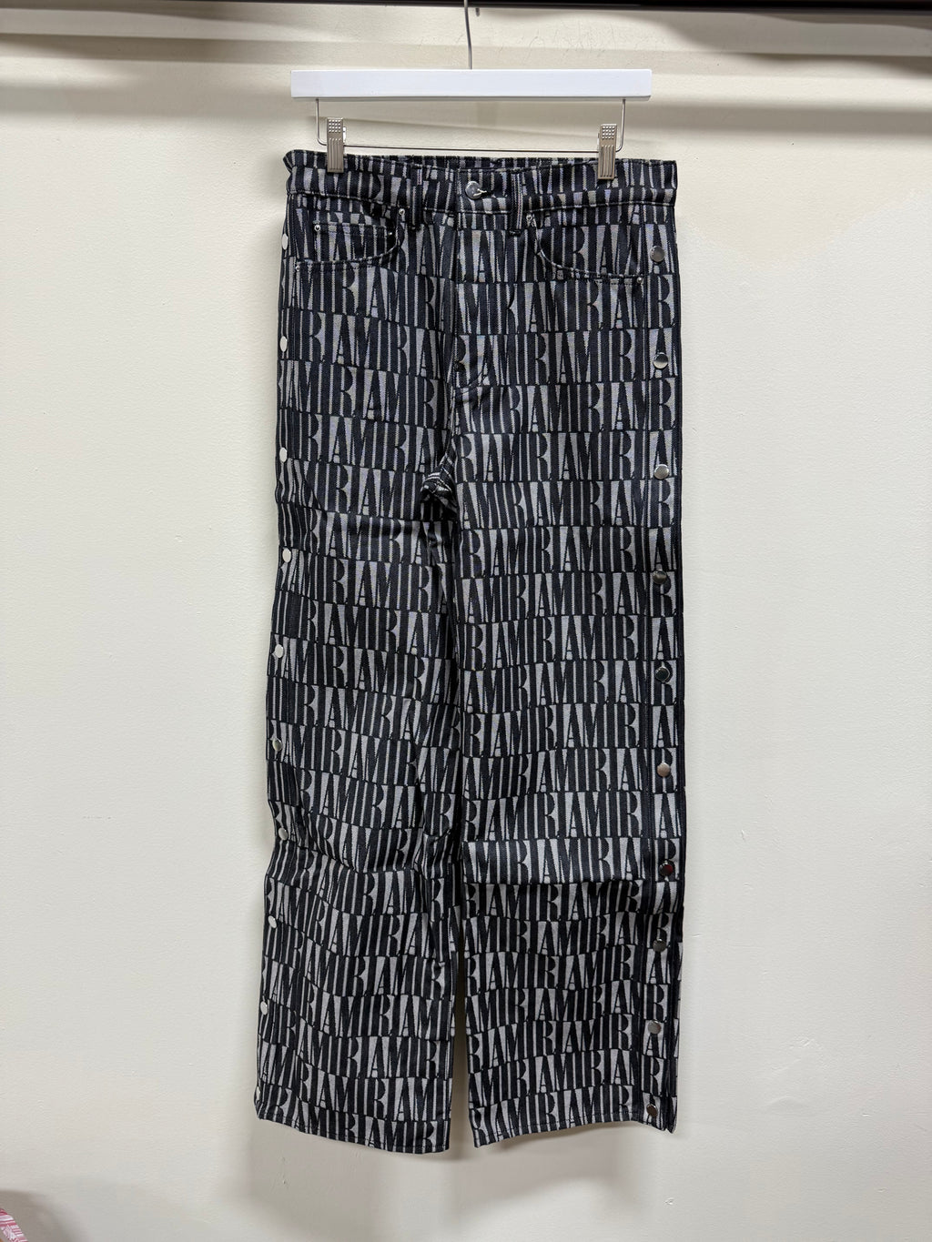 AMIRI Black Snap Off Jeans Sz 29