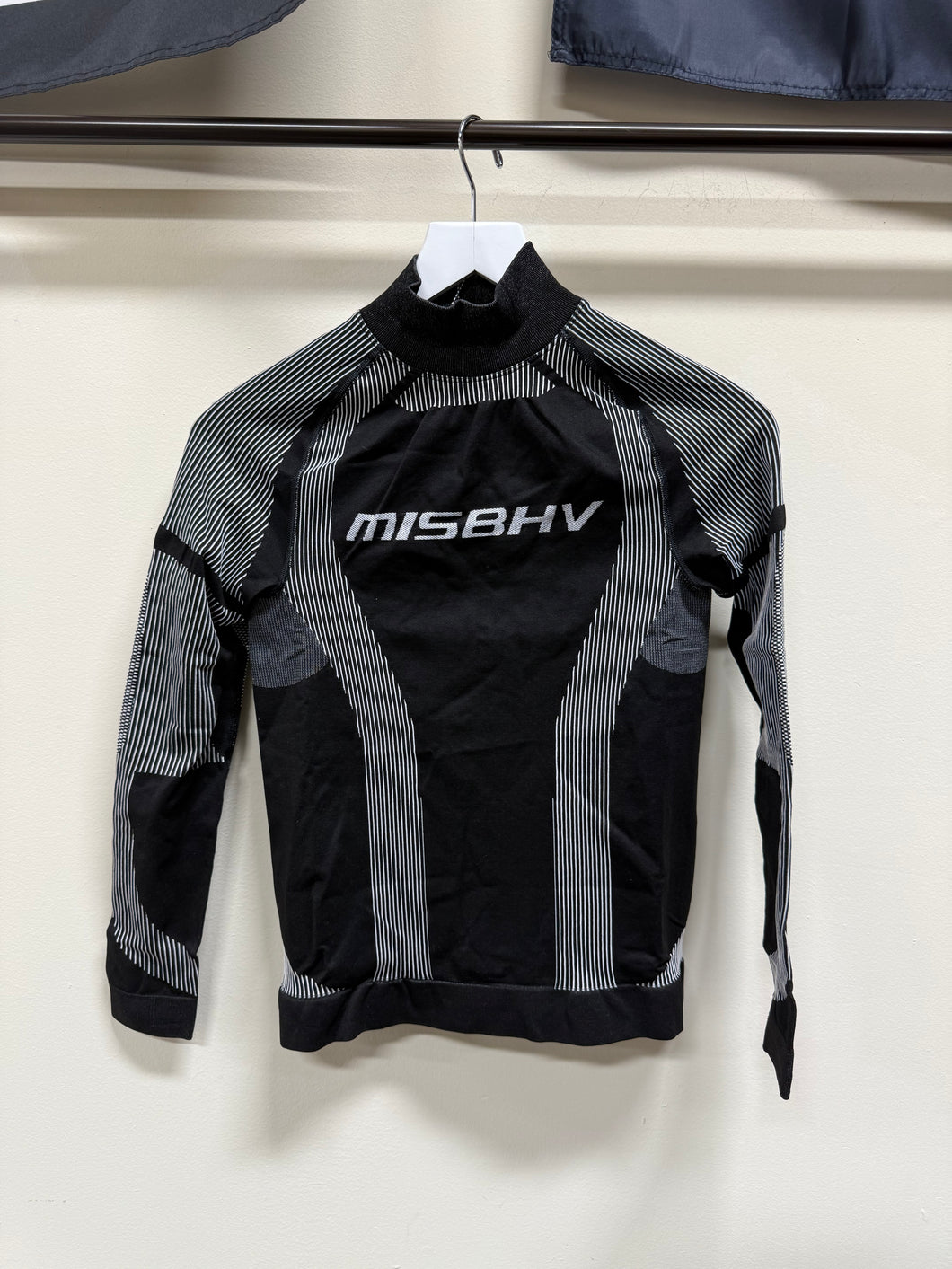 MISBHV Black Sport Active Classic Turtleneck Sz XS/S