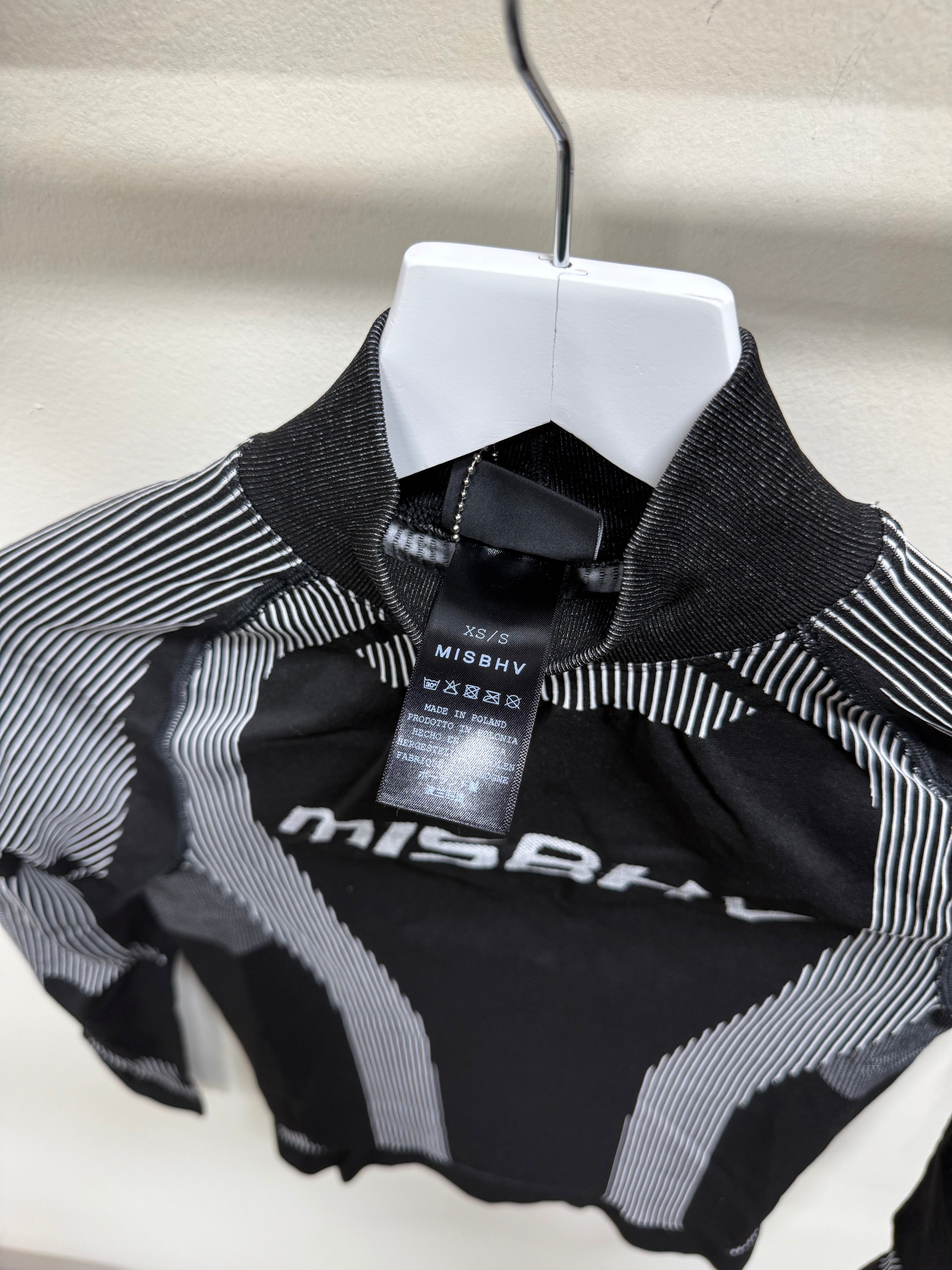 MISBHV Black Sport Active Classic Turtleneck Sz XS/S