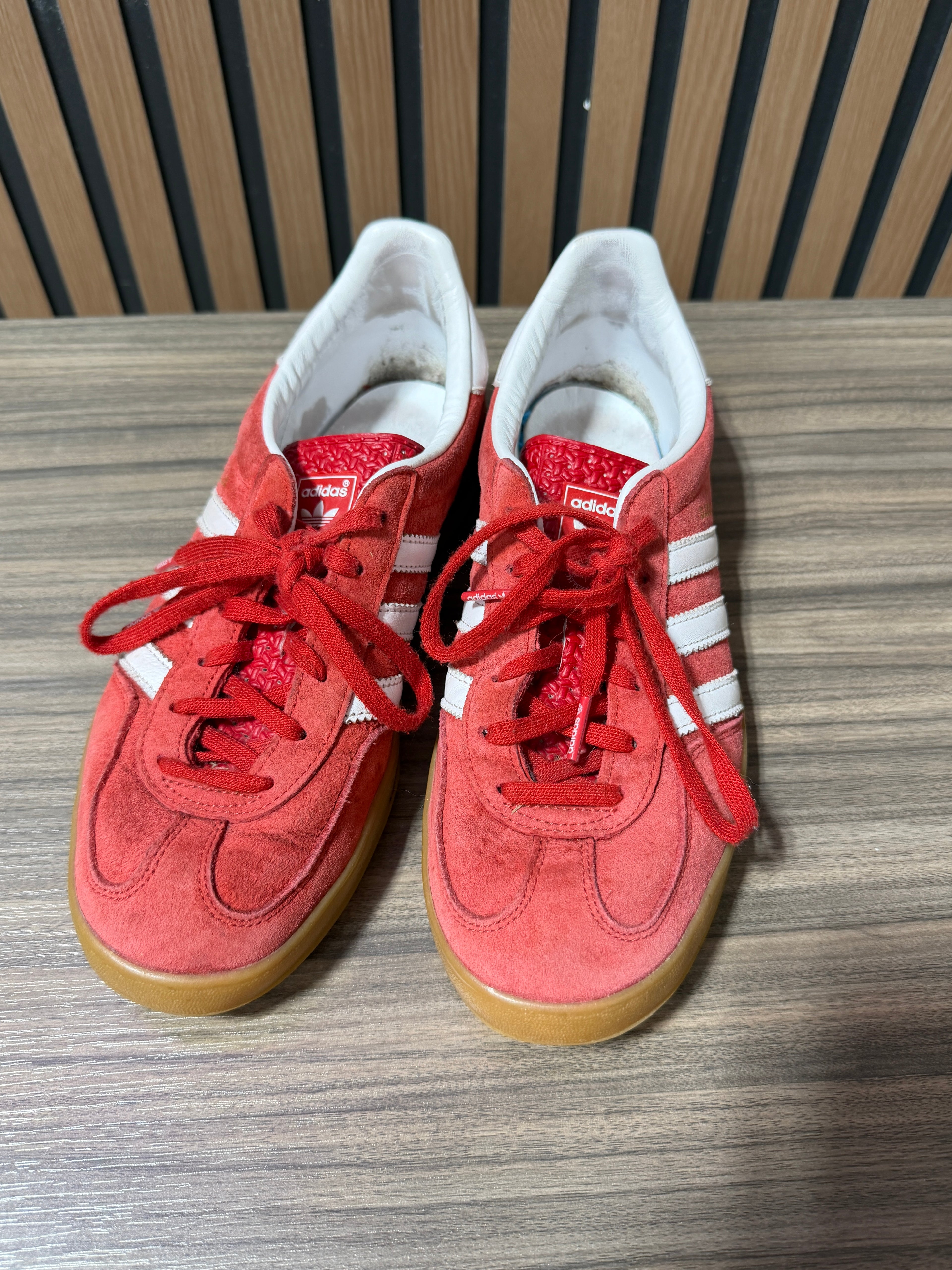 Adidas Samba Red Suede Sz W6.5