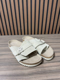 Represent - Initial Taupe Sandals sz 11