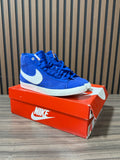 Nike x Stranger Things Blazer Mid 1985 Game Royal White Suede Men’s Sz 10
