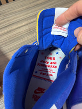 Load image into Gallery viewer, Nike x Stranger Things Blazer Mid 1985 Game Royal White Suede Men’s Sz 10
