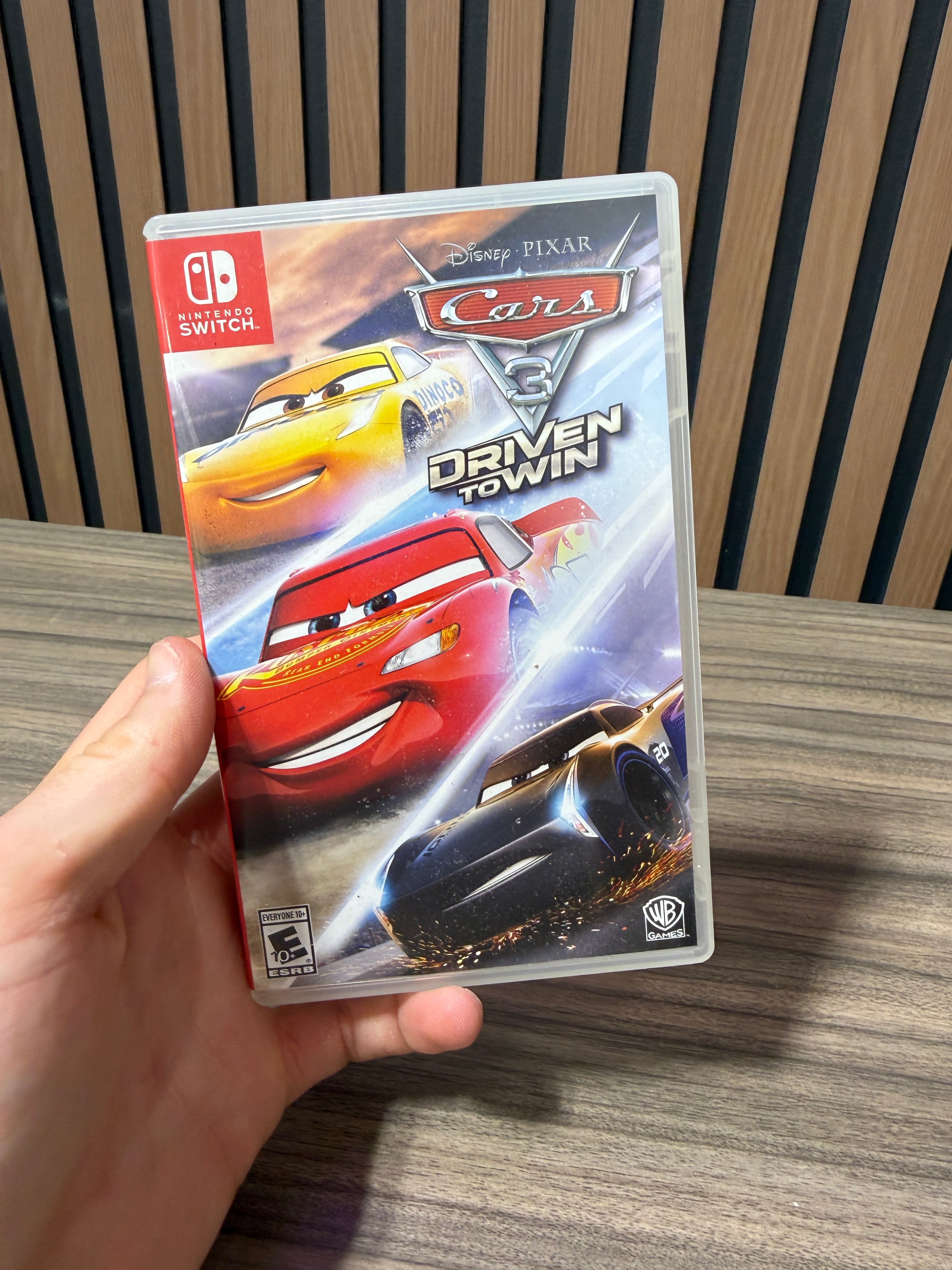 Cars 3 driven to Win Nintendo Switch