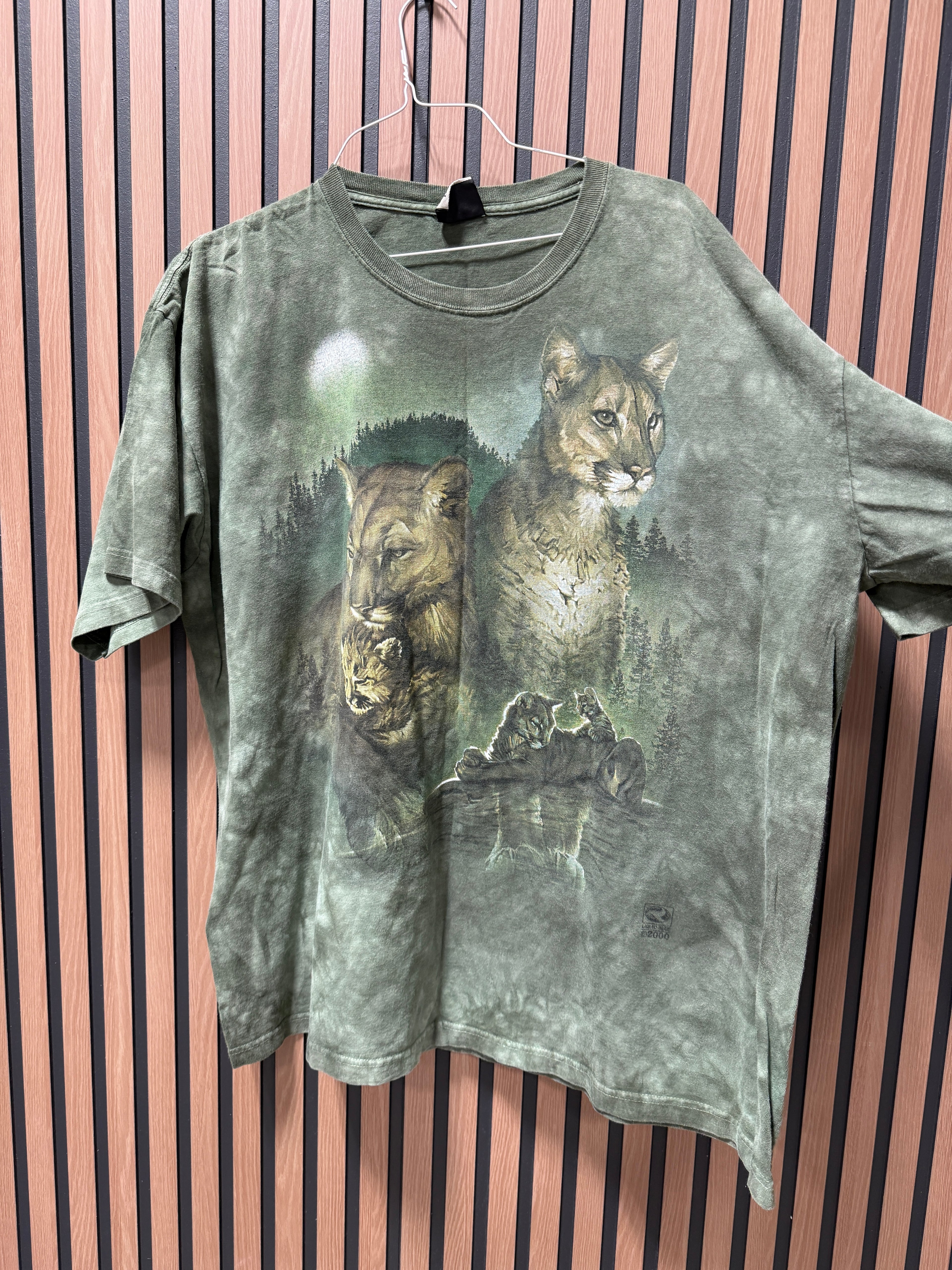 Liquid Blue Lion Tee Sz 2XL