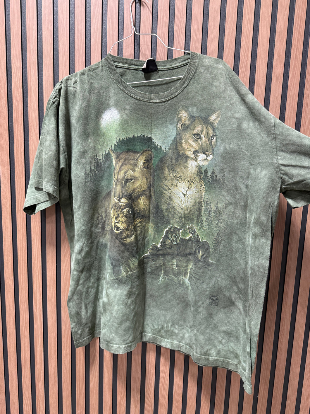 Liquid Blue Lion Tee Sz 2XL