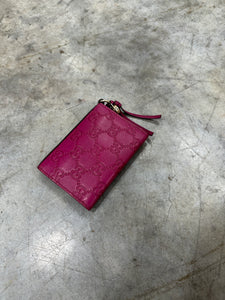 Pink Gucci Wallet/Coin Holder