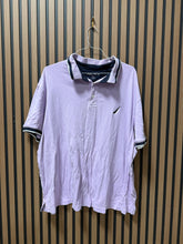 Load image into Gallery viewer, Nautica Polo Purple Sz 3XL
