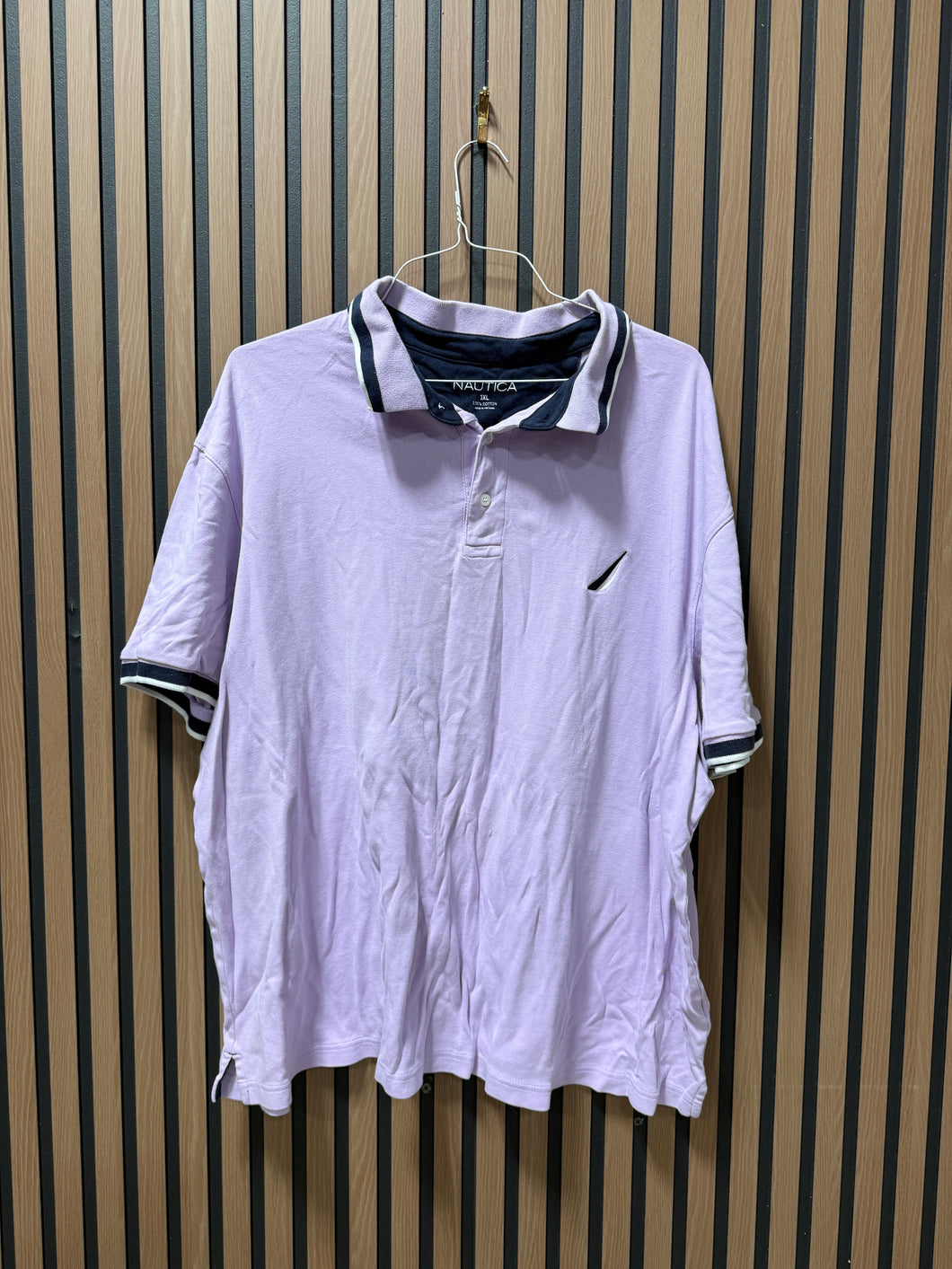Nautica Polo Purple Sz 3XL