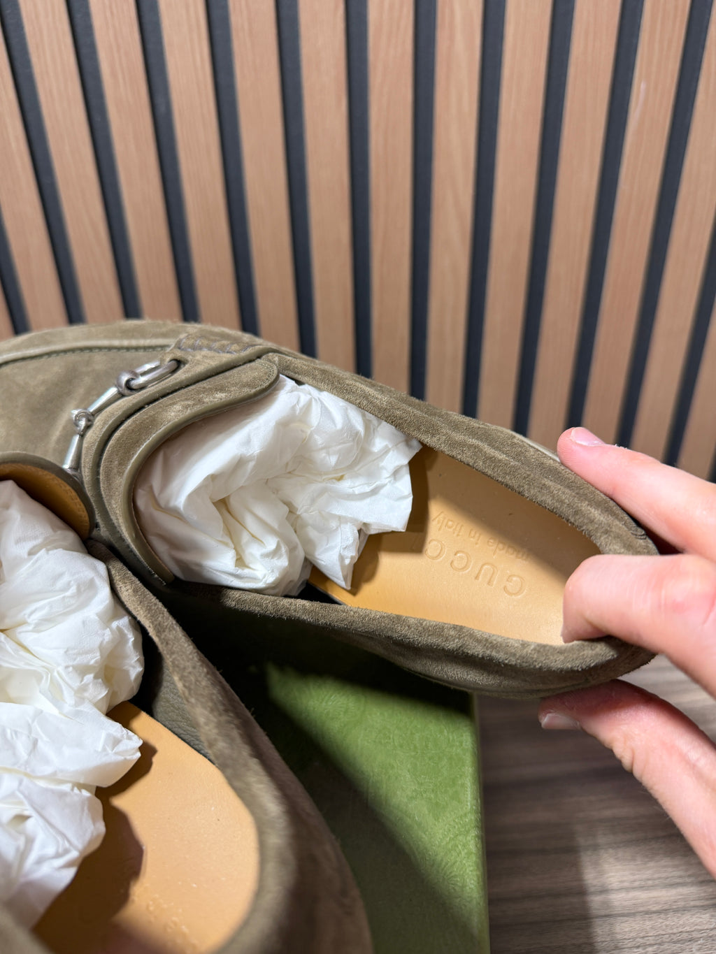 Gucci Horsebit suede loafers Sz gucci 10.5 (fits like 12-13)