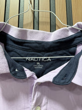 Load image into Gallery viewer, Nautica Polo Purple Sz 3XL
