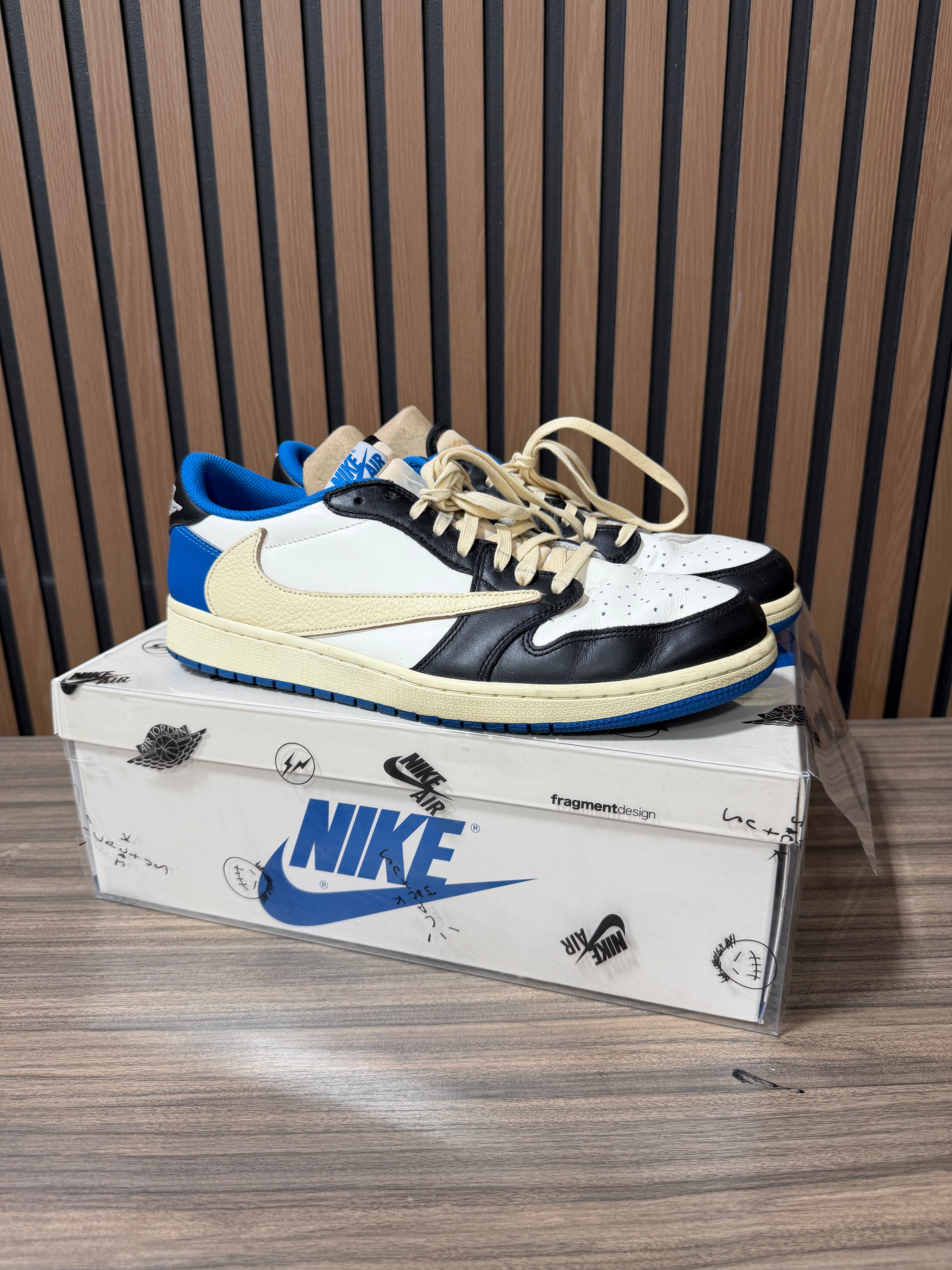 Travis Scott Jordan 1 Fragment Low Sz 13 – HN Shop