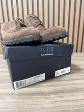 Load image into Gallery viewer, Blue Mens Saks Fifth Ave Brown Suede Lace Up Sz 12
