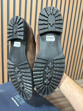 Load image into Gallery viewer, Blue Mens Saks Fifth Ave Brown Suede Lace Up Sz 12
