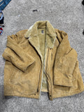 Robert Comstock RC Expedition Fur Lined Leather Jacket Sz 4XL