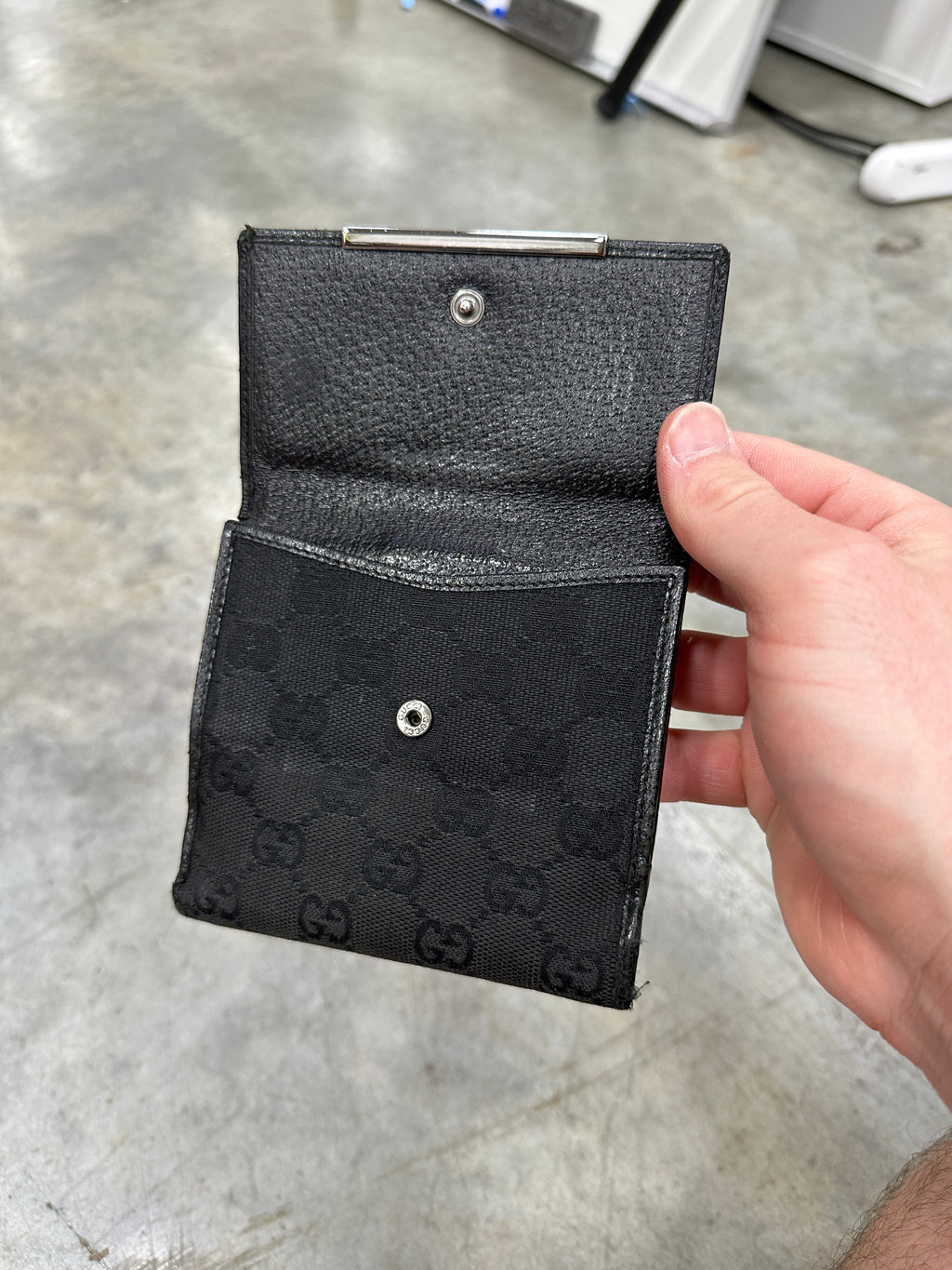 Vintage Gucci Monogram Wallet