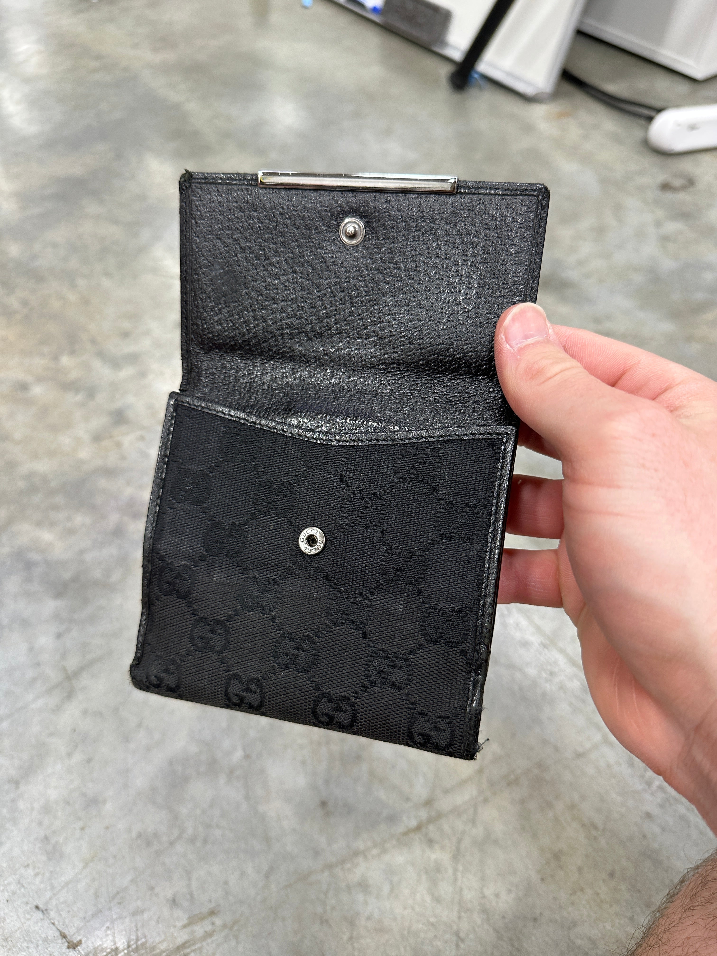 Vintage Gucci Monogram Wallet